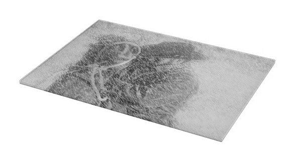 Winter Cowboy Cutting Board