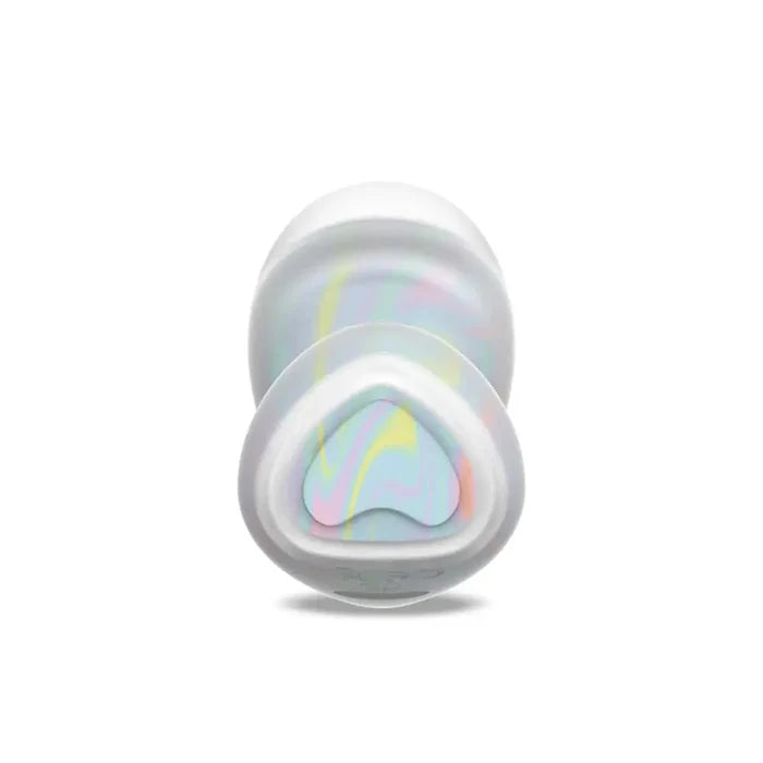 Global Novelties WINX Gee Whiz Squishy Silicone Vibrator Pastel Rainbow