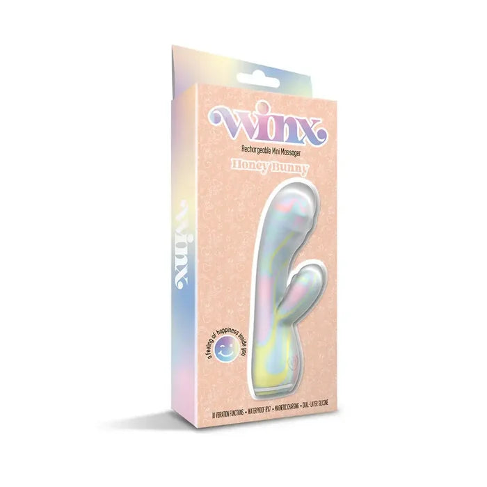WINX™ Honey Bunny Squishy Silicone Vibrator - Rolik®