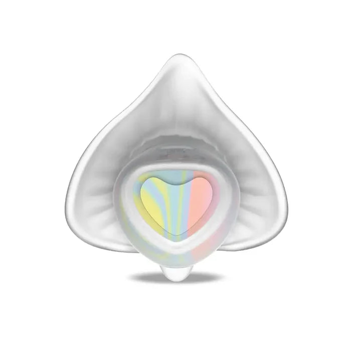 Global Novelties WINX Lily Dilly Squishy Silicone Vibrator Pastel Rainbow