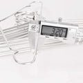 Wire Hangers 30 Pack Stainless Steel Strong Metal Clothes Hangers 16.5 inch-Clothing Stretcher YIKALU
