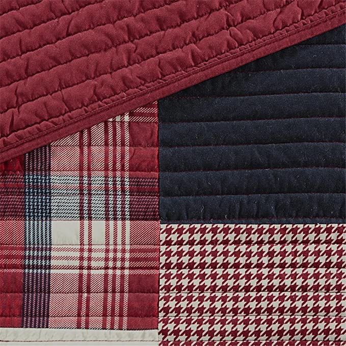 Woolrich Sunset Reversible 3-Pc Oversized Full/Queen Quilt Mini Set - Machann.com