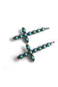 Wynona WESTERN TURQUOISE BOBBY PIN SET
