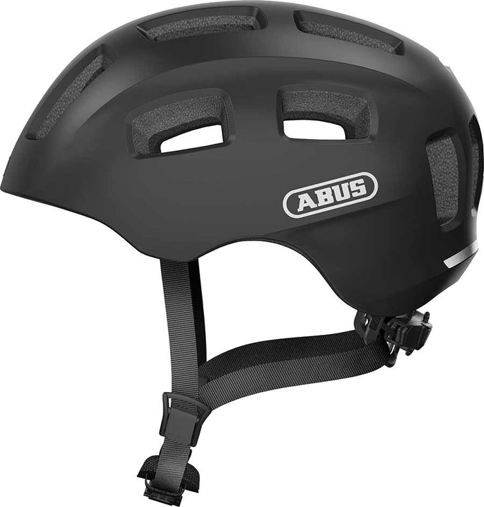Abus, Youn-I 2.0, Helmet, Velvet Black, M, 52 - 57cm