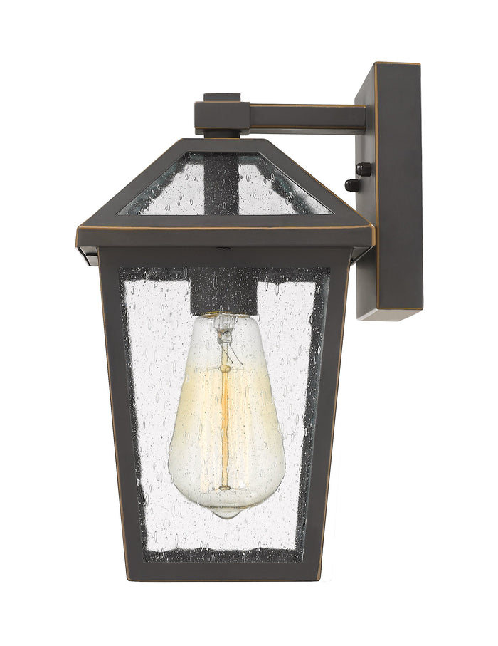 Outdoor Wall Light Z-Lite 579S-ORB Oil Rubbed Bronze Talbot 1 Light Outdoor Wall Light Z-Lite