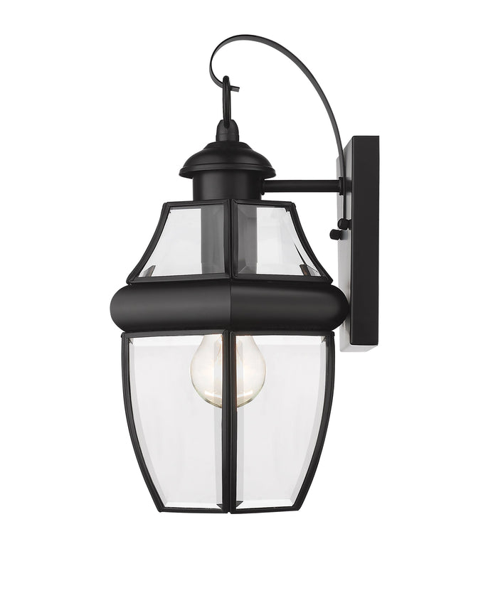 Outdoor Wall Light Z-Lite 580S-BK Black Westover 1 Light Outdoor Wall Light Z-Lite